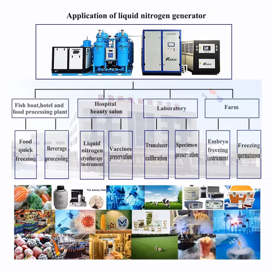 Chenrui, fabricante profesional de generadores de nitrógeno líquido, gran oferta, tanque de almacenamiento de nitrógeno LNG líquido criogénico grande