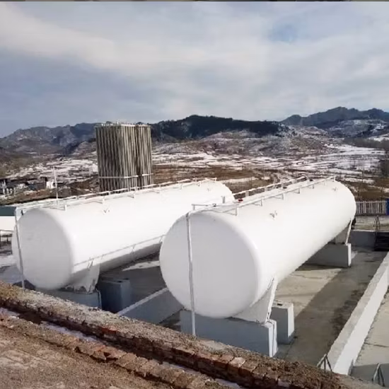 China ISO LPG 200m3 Contenedor criogénico Presión Líquido Semen Recipiente Cylinde Fabricantes Zimbabue Fas Transporte Almacenamiento de gas Patín Tanque de nitrógeno para la venta 50% de descuento